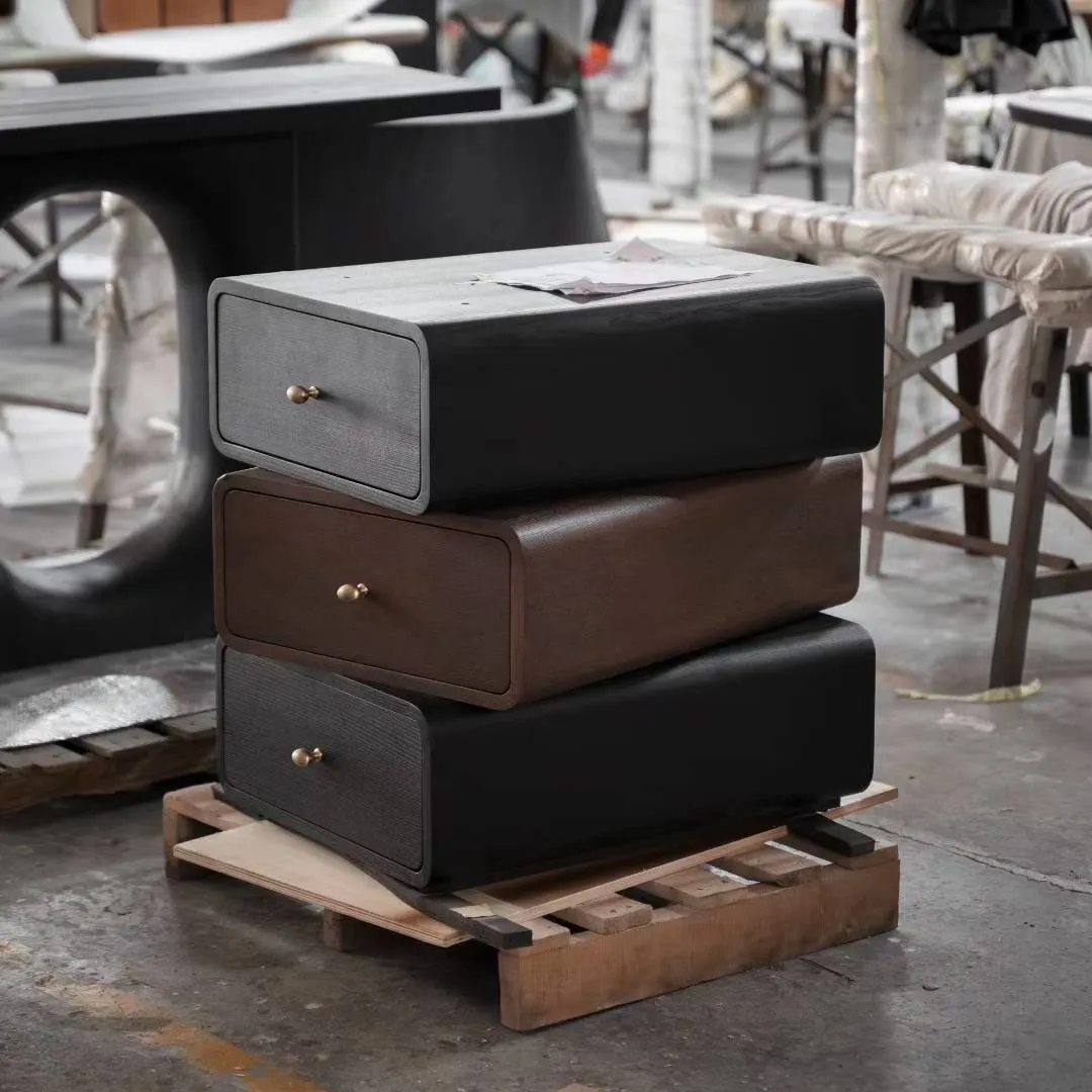 Case goods stacked on a pallet before dispatch
